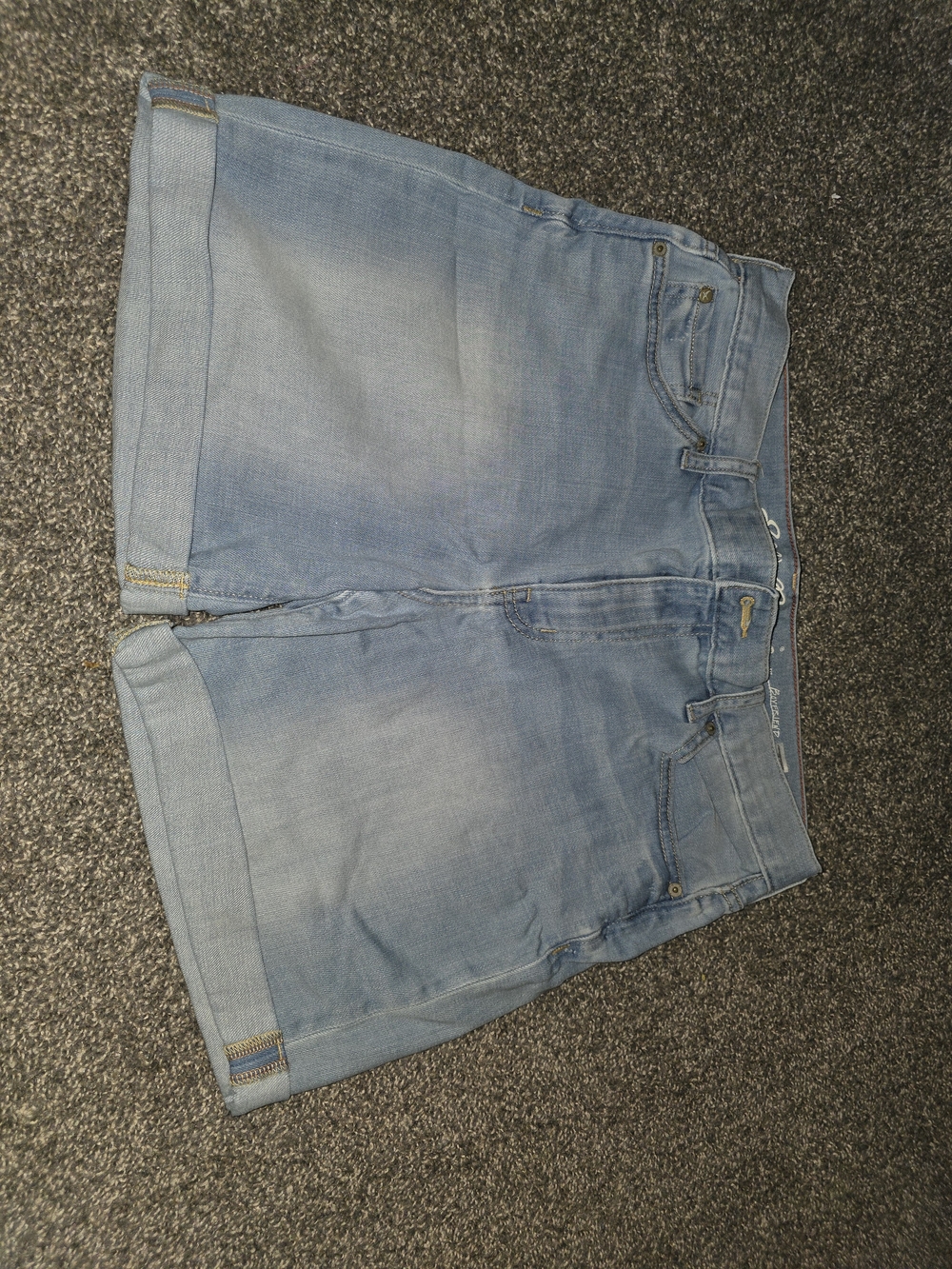 Eddie Bauer Light Blue Denim Jean Shorts